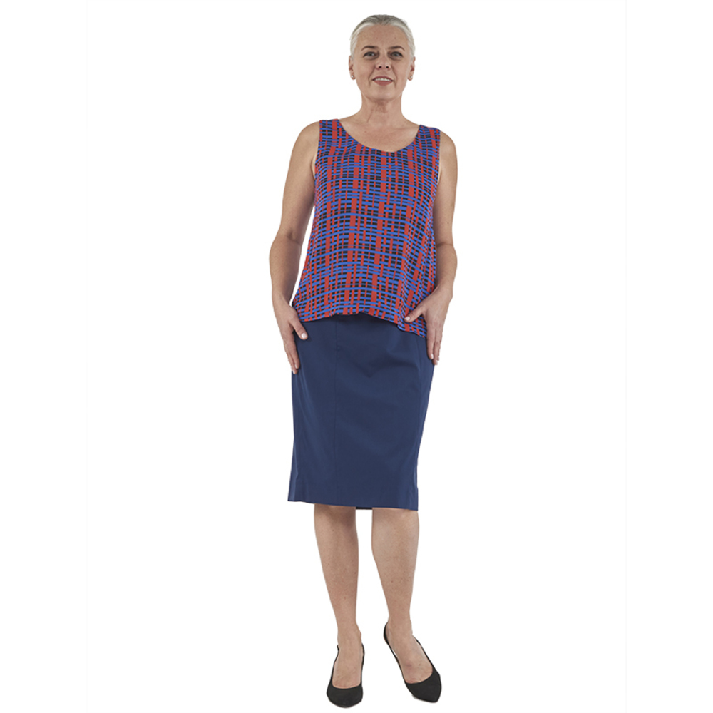 Academia Blouse Women size L Red